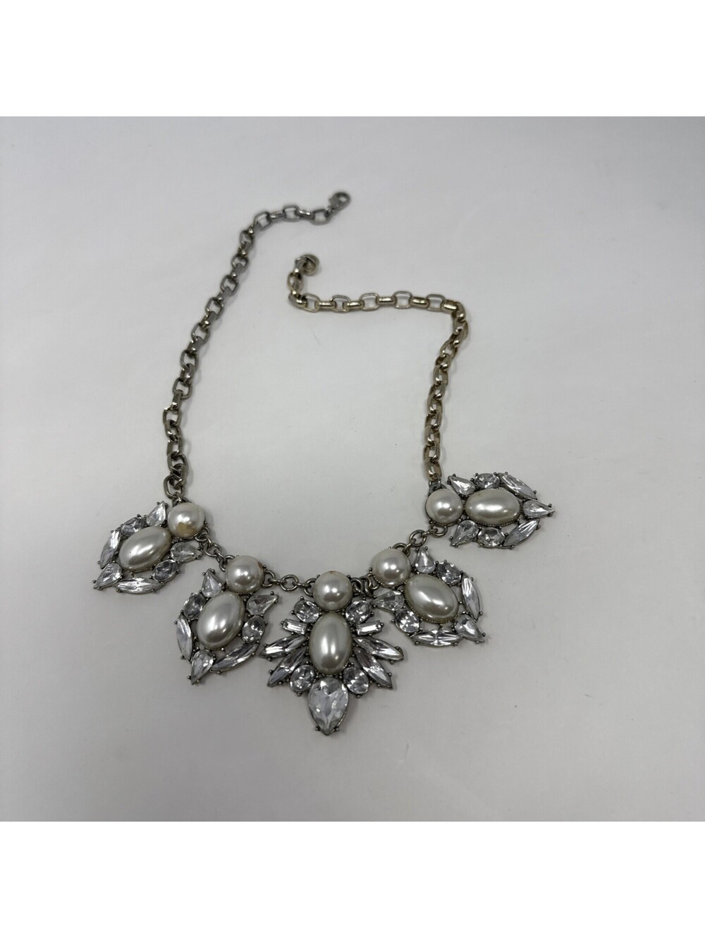 Crystal Necklace Statement Piece